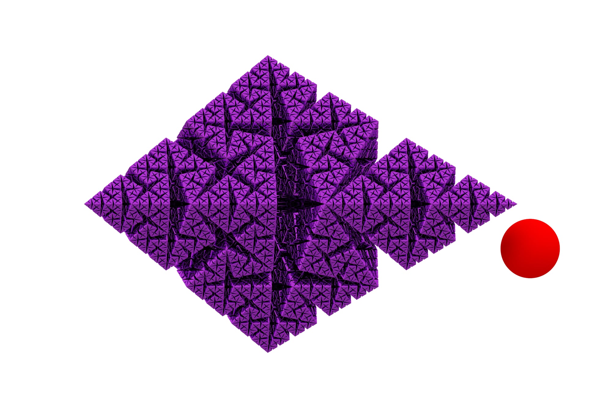 Koch Curve · printed work by Maris Nieuwenhuis.