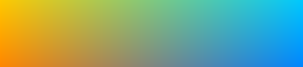 Two coloured gradient strips fused side by side, height 133 pixels and combined width 600 pixels