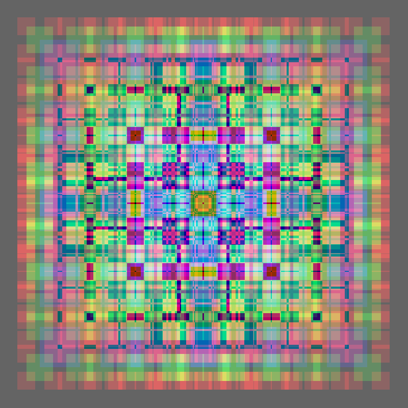 Participant fractal output, sample 1.