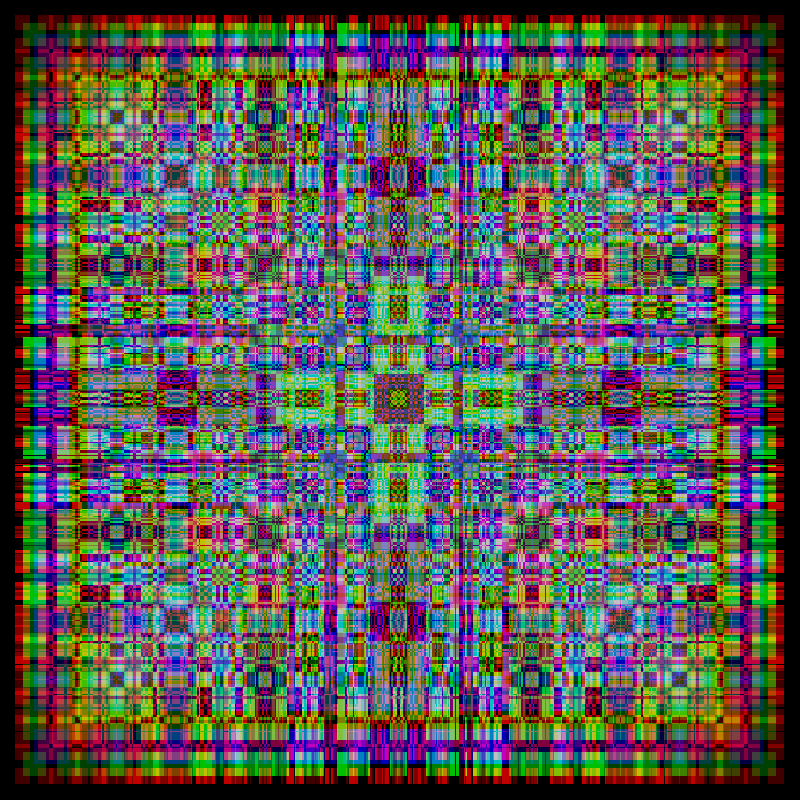 Participant fractal output, sample 3.