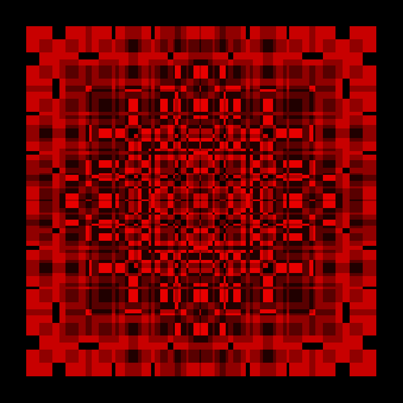 Participant fractal output, sample 5.