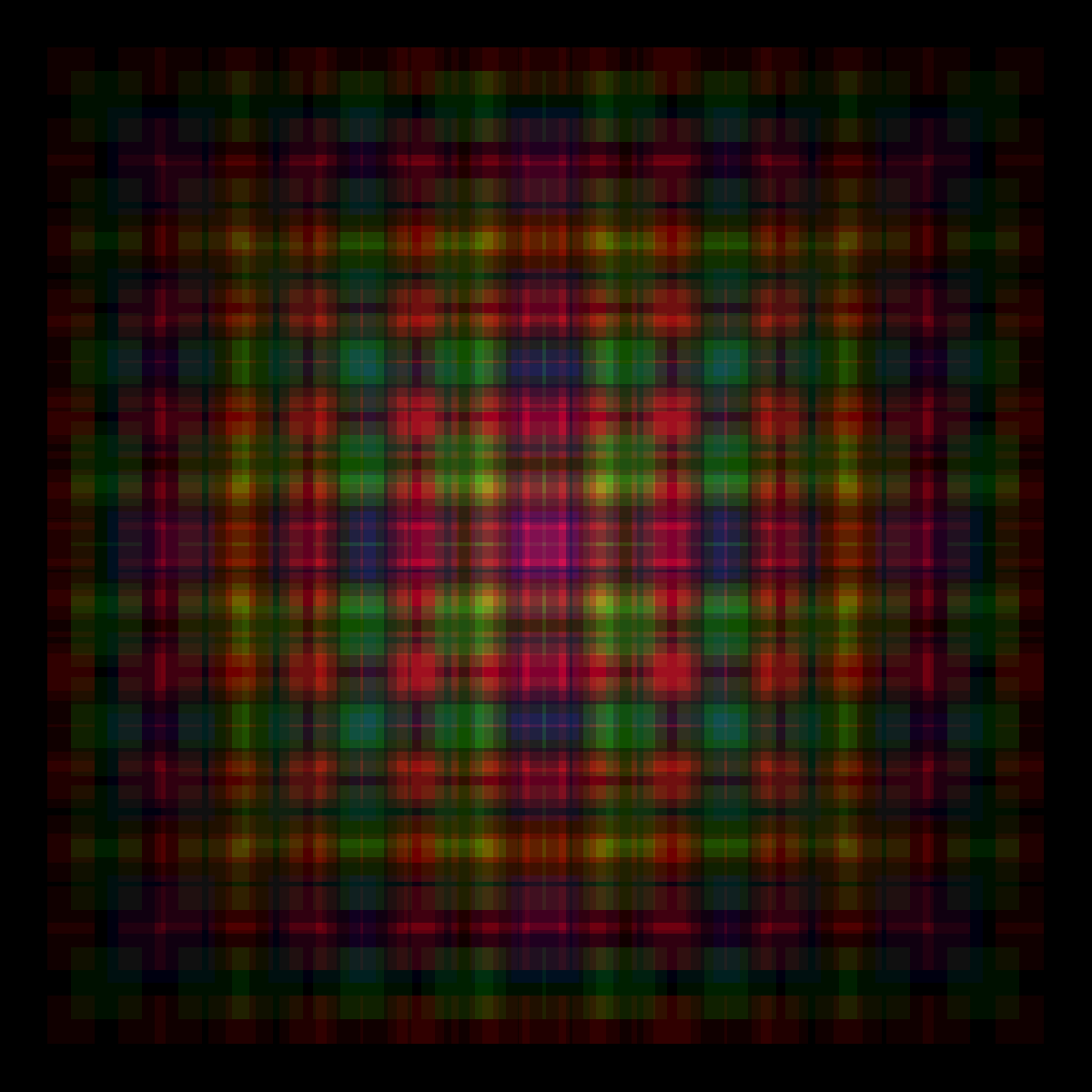 Participant fractal output, sample 8.